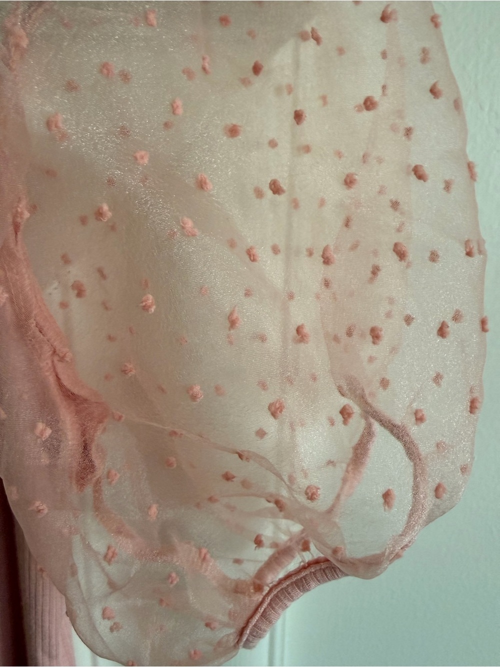 Altar'd State Light Pink Ribbed Top - Picture 3 of 3